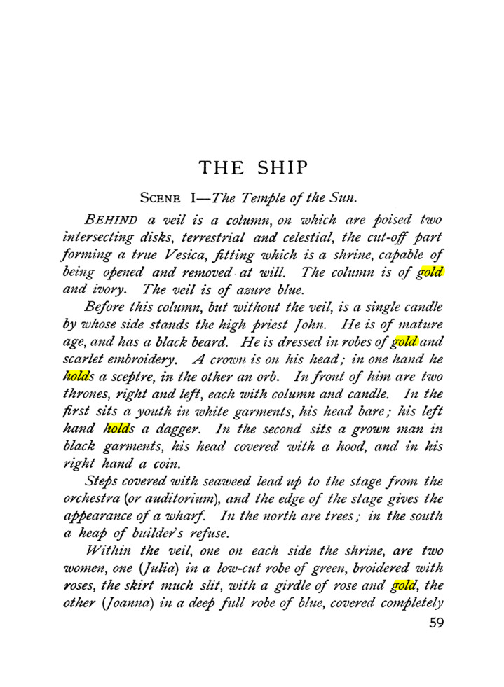 Original scan of The Equinox (Volume I, Number IX), PDF page 99