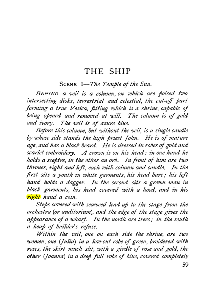 Original scan of The Equinox (Volume I, Number IX), PDF page 99