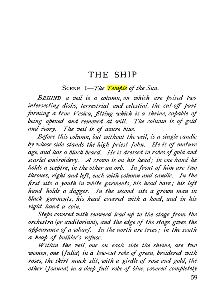 Original scan of The Equinox (Volume I, Number IX), PDF page 99