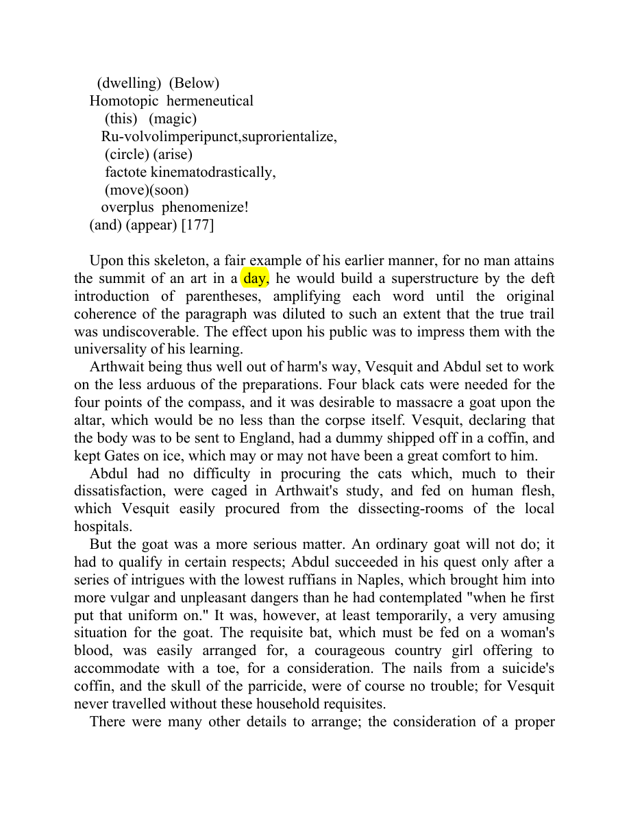 Original scan of Moonchild, PDF page 124