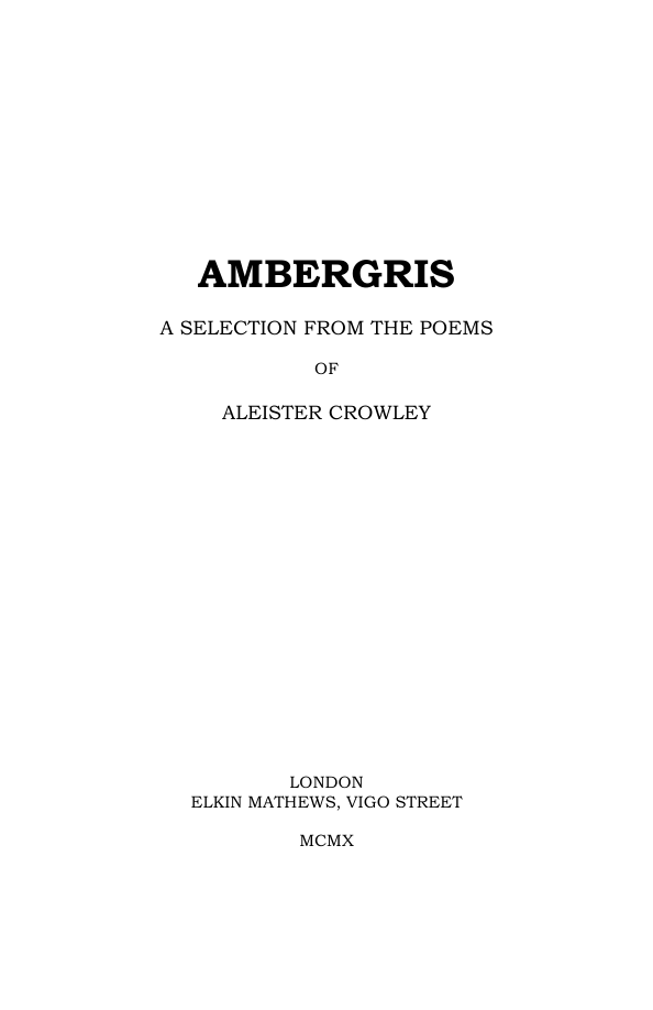 Original scan of Ambergris, PDF page 2