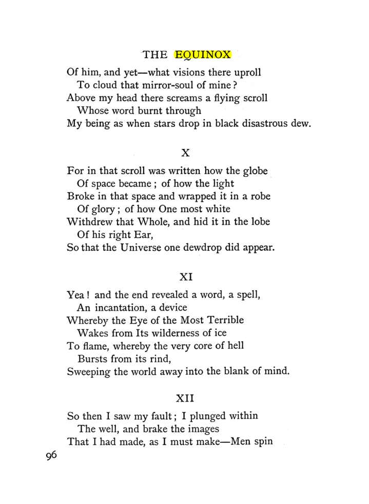 Original scan of The Equinox (Volume I, Number II), PDF page 106