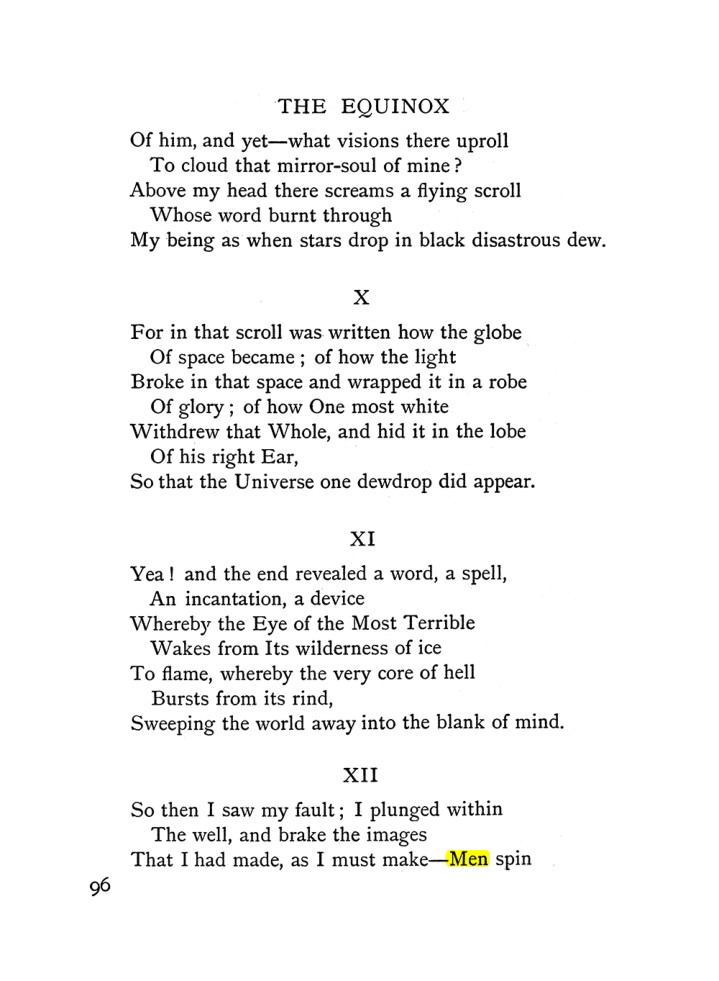 Original scan of The Equinox (Volume I, Number II), PDF page 106