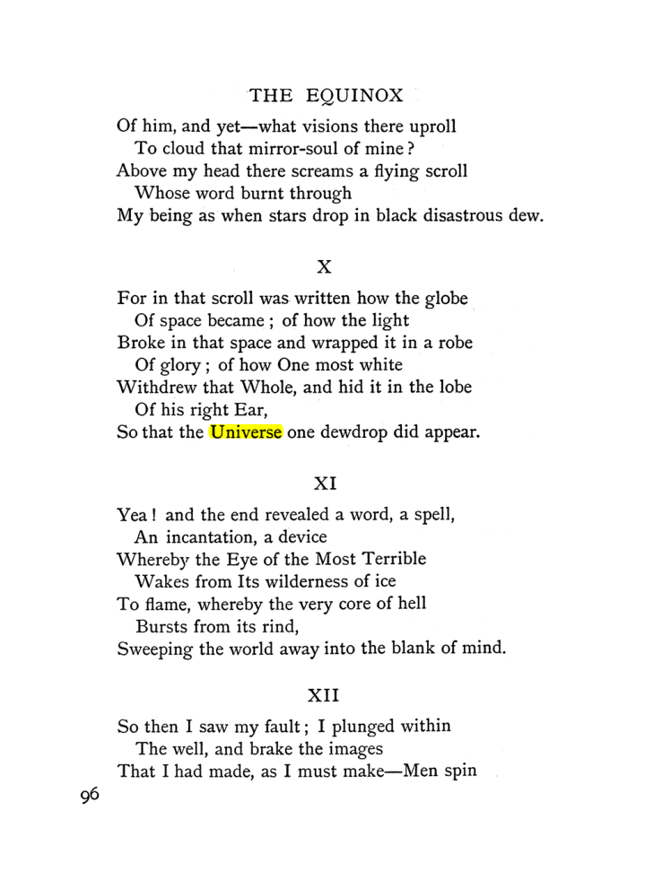 Original scan of The Equinox (Volume I, Number II), PDF page 106