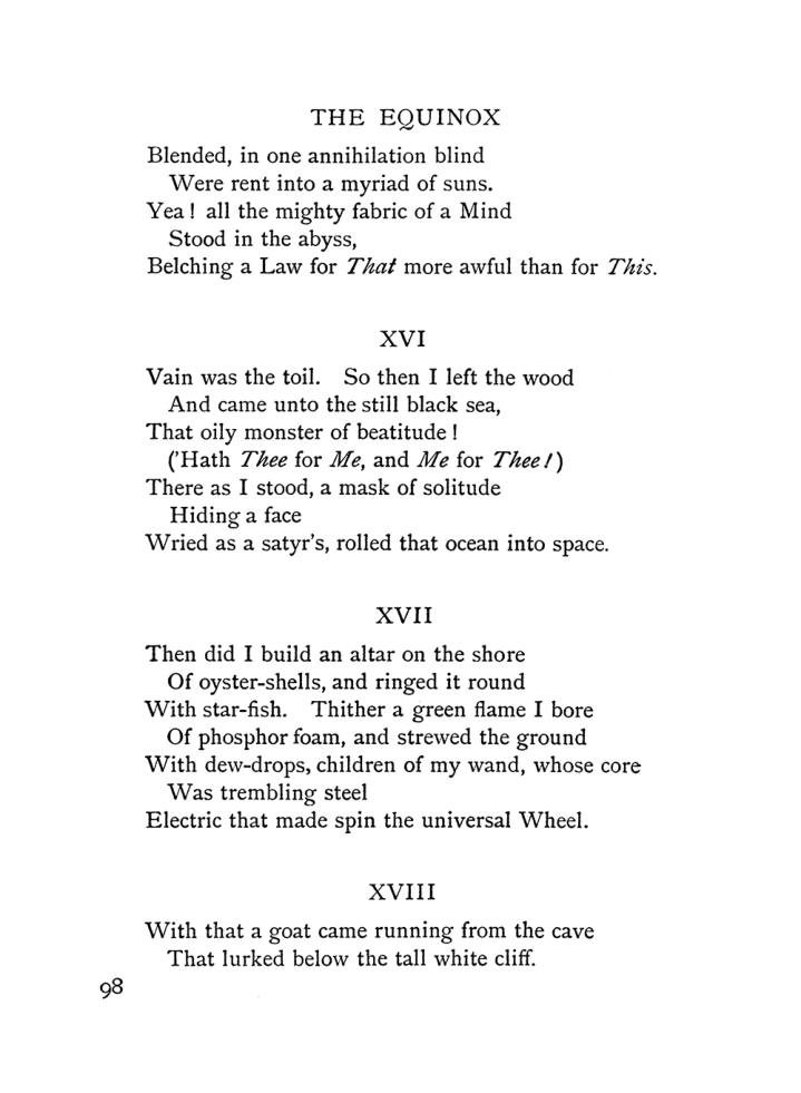 Original scan of The Equinox (Volume I, Number II), PDF page 108