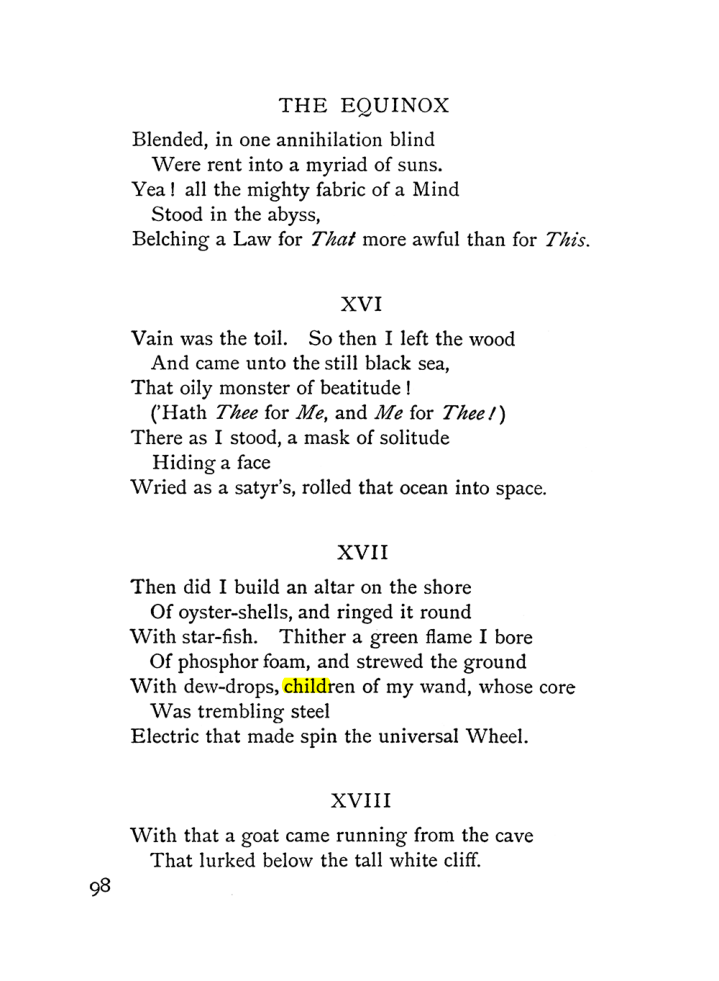 Original scan of The Equinox (Volume I, Number II), PDF page 108