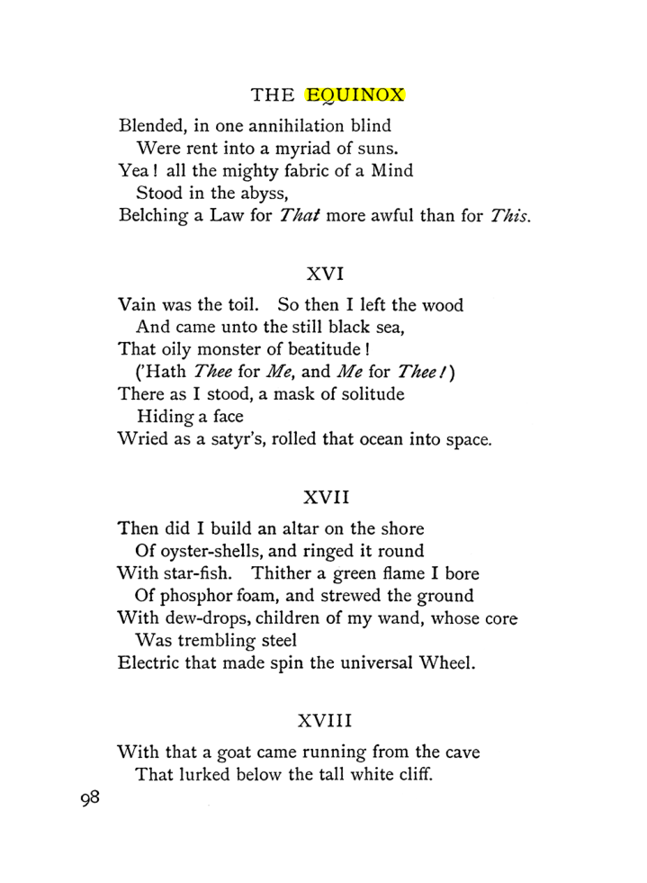 Original scan of The Equinox (Volume I, Number II), PDF page 108