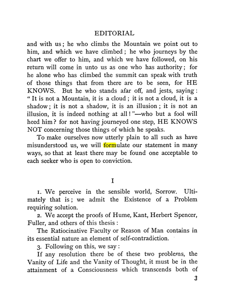 Original scan of The Equinox (Volume I, Number II), PDF page 11