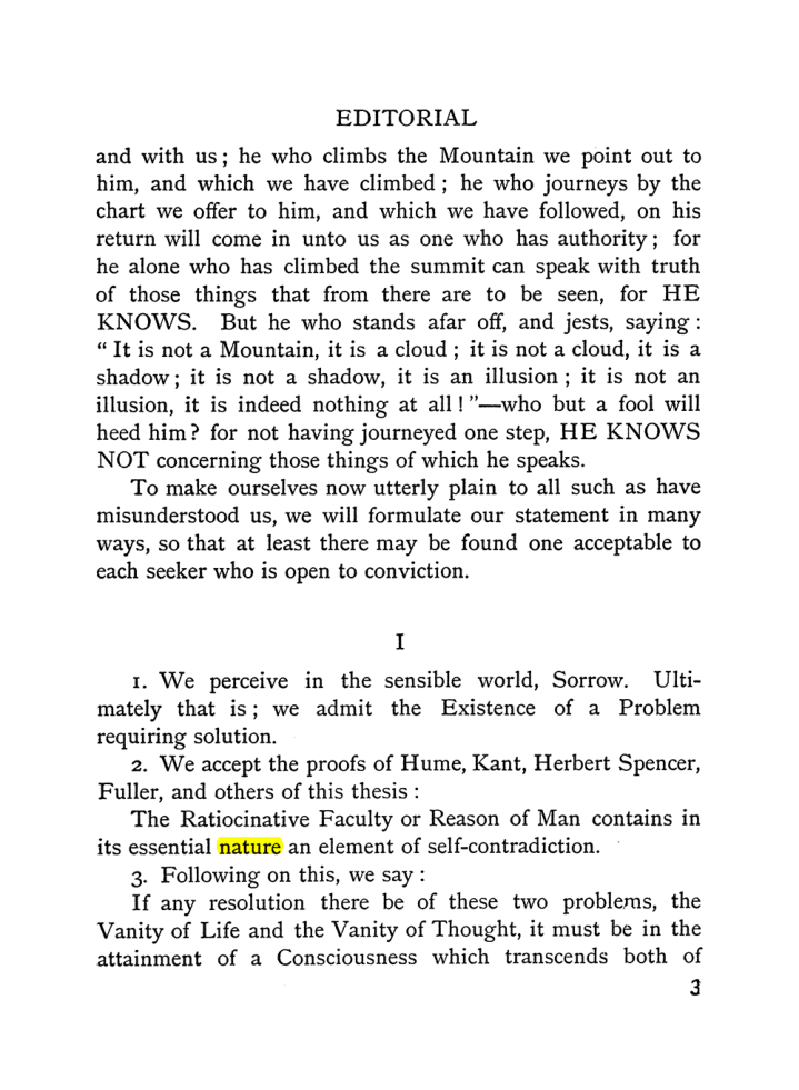 Original scan of The Equinox (Volume I, Number II), PDF page 11