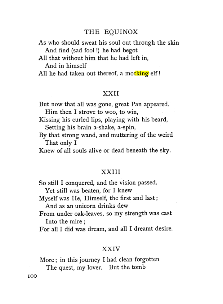 Original scan of The Equinox (Volume I, Number II), PDF page 110