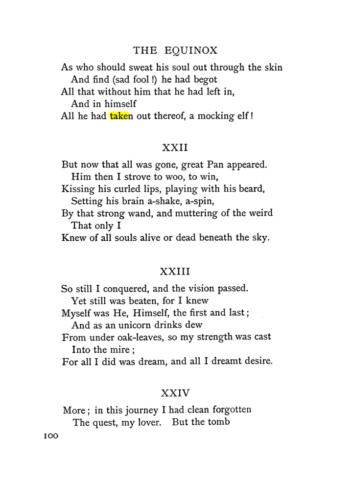Original scan of The Equinox (Volume I, Number II), PDF page 110
