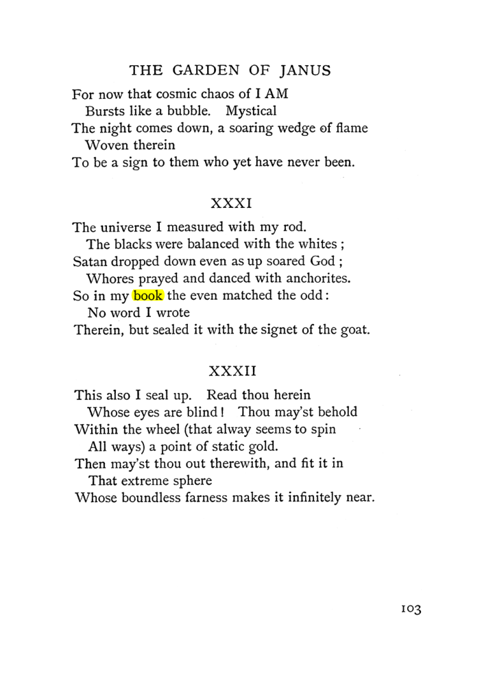 Original scan of The Equinox (Volume I, Number II), PDF page 113