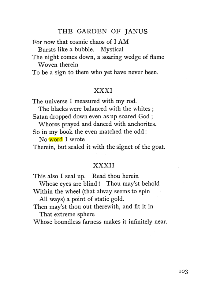 Original scan of The Equinox (Volume I, Number II), PDF page 113