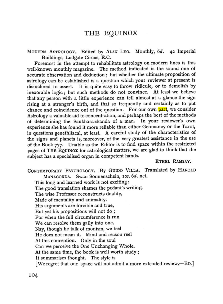 Original scan of The Equinox (Volume I, Number II), PDF page 114