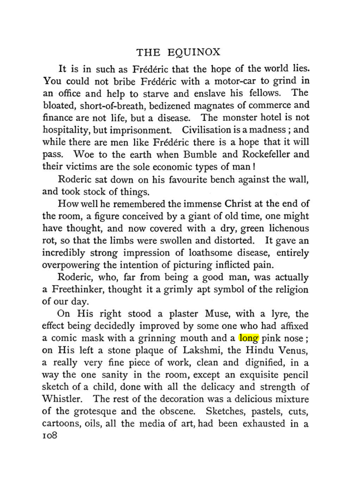 Original scan of The Equinox (Volume I, Number II), PDF page 118