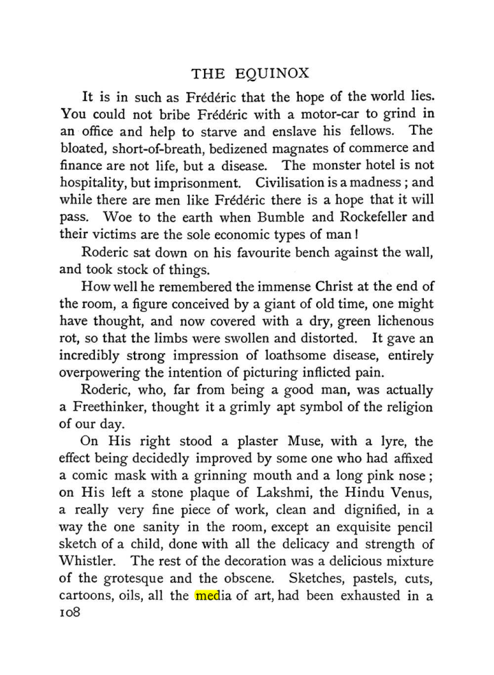 Original scan of The Equinox (Volume I, Number II), PDF page 118