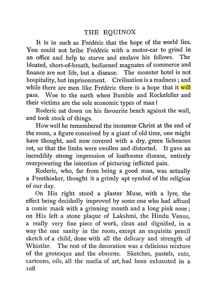 Original scan of The Equinox (Volume I, Number II), PDF page 118