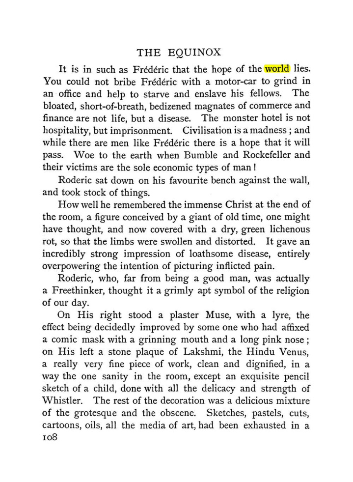 Original scan of The Equinox (Volume I, Number II), PDF page 118