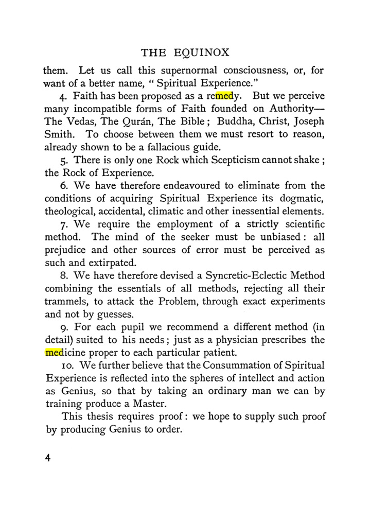 Original scan of The Equinox (Volume I, Number II), PDF page 12
