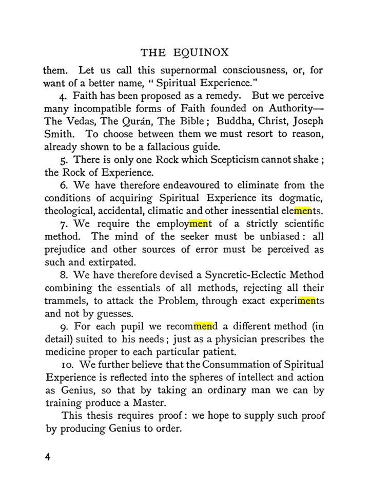 Original scan of The Equinox (Volume I, Number II), PDF page 12
