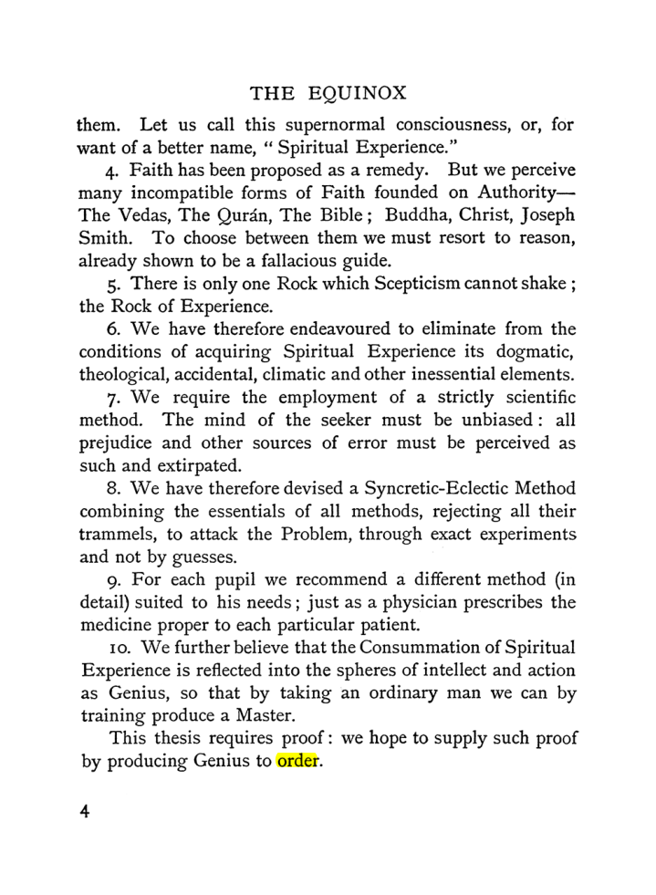 Original scan of The Equinox (Volume I, Number II), PDF page 12