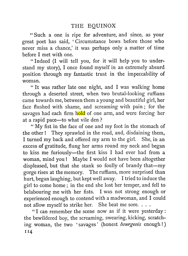 Original scan of The Equinox (Volume I, Number II), PDF page 124