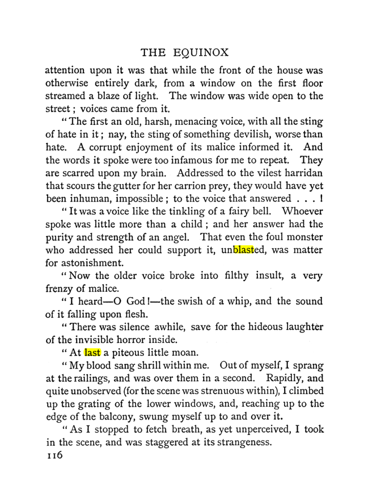 Original scan of The Equinox (Volume I, Number II), PDF page 126