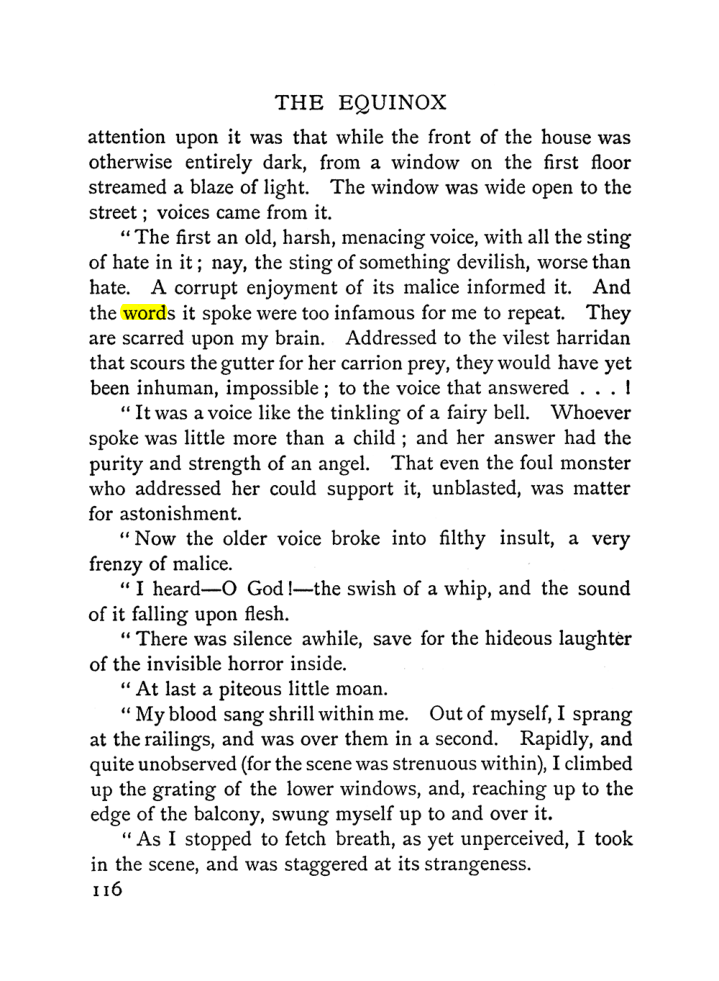 Original scan of The Equinox (Volume I, Number II), PDF page 126