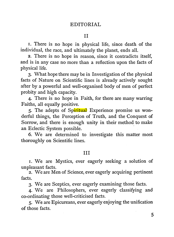 Original scan of The Equinox (Volume I, Number II), PDF page 13