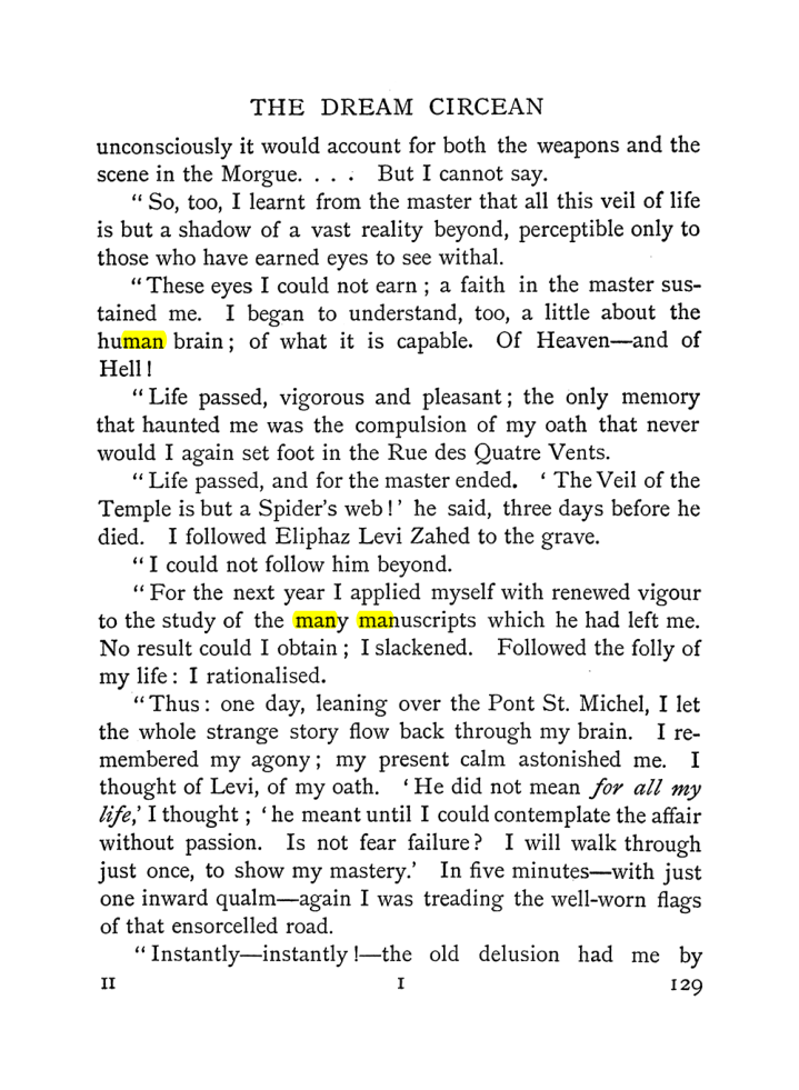 Original scan of The Equinox (Volume I, Number II), PDF page 139
