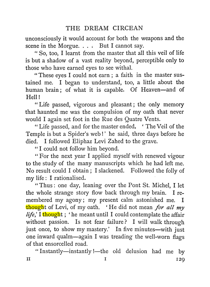 Original scan of The Equinox (Volume I, Number II), PDF page 139