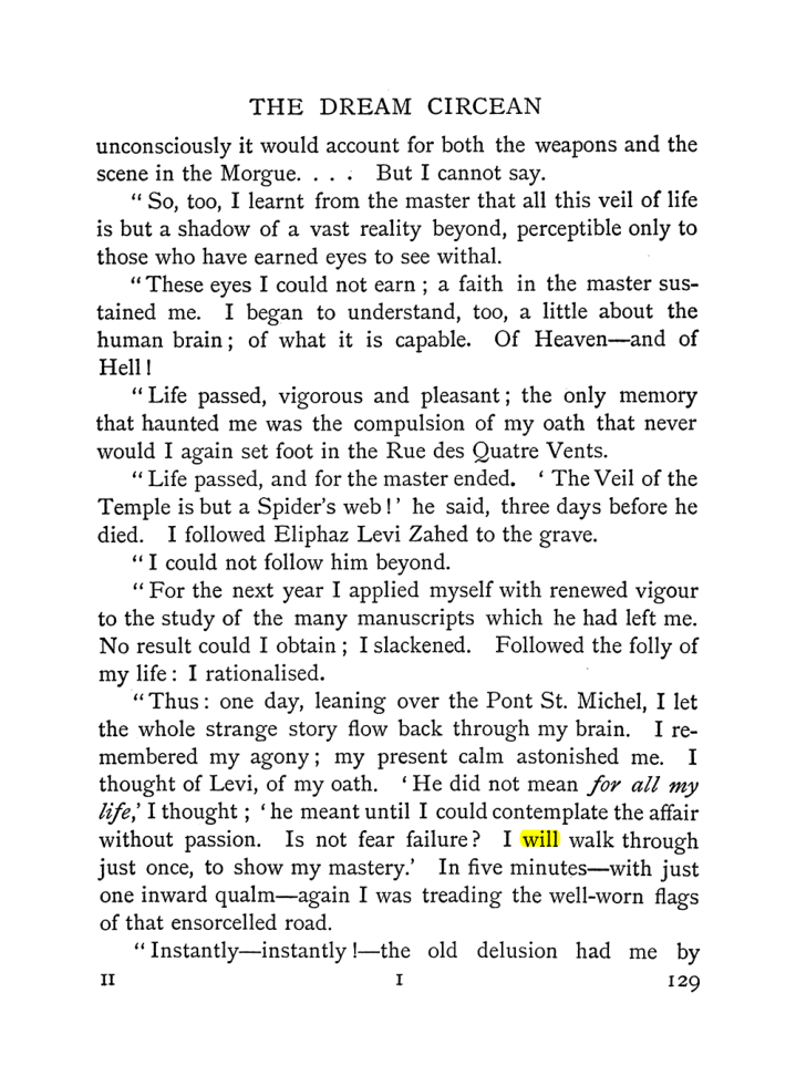 Original scan of The Equinox (Volume I, Number II), PDF page 139