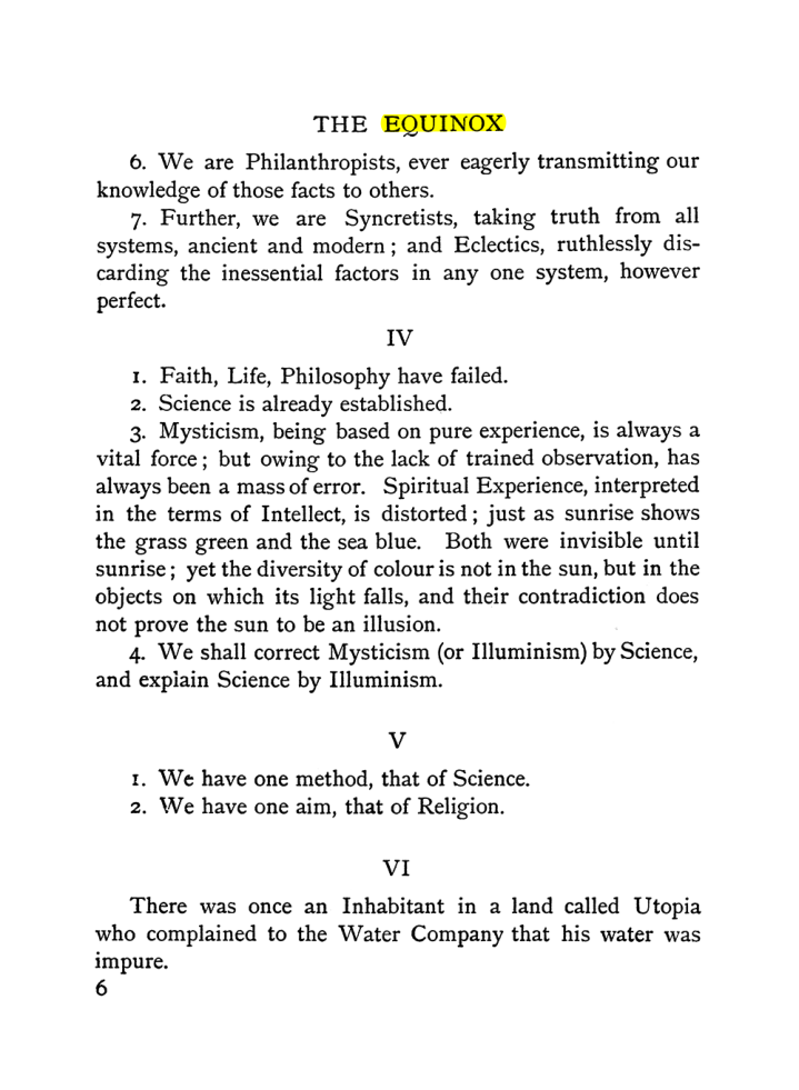 Original scan of The Equinox (Volume I, Number II), PDF page 14
