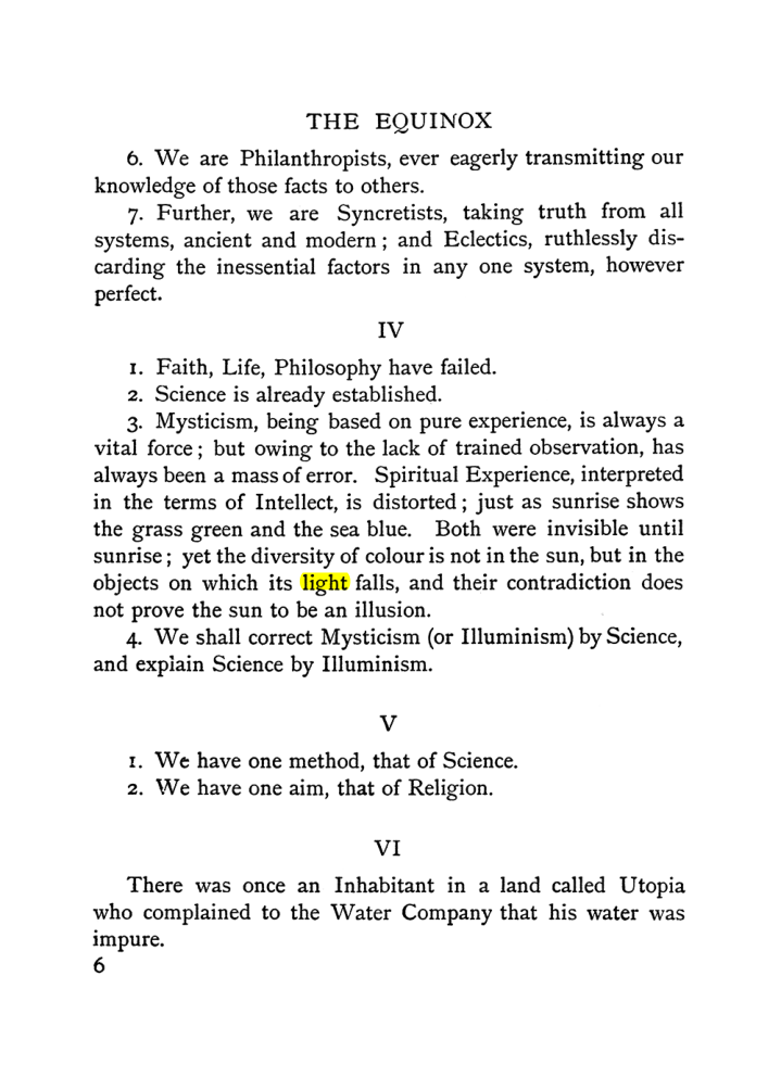Original scan of The Equinox (Volume I, Number II), PDF page 14