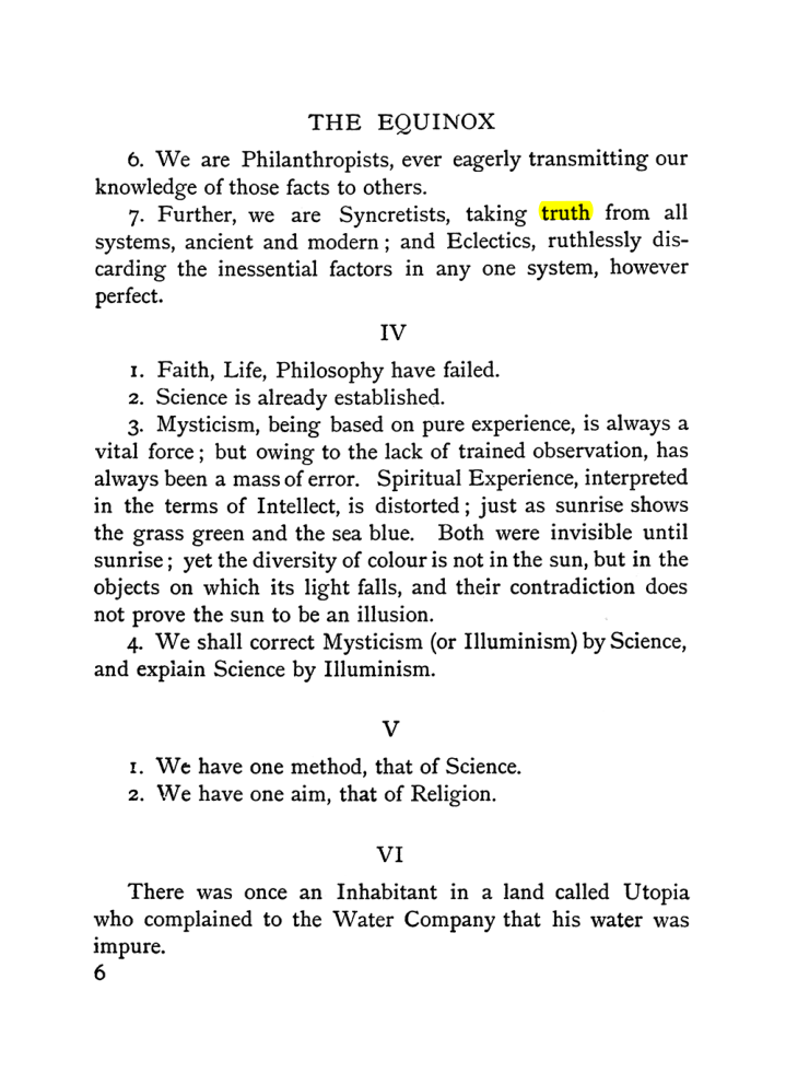 Original scan of The Equinox (Volume I, Number II), PDF page 14