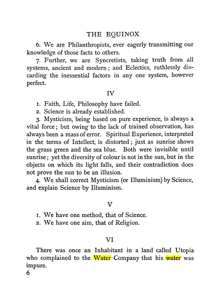 Original scan of The Equinox (Volume I, Number II), PDF page 14