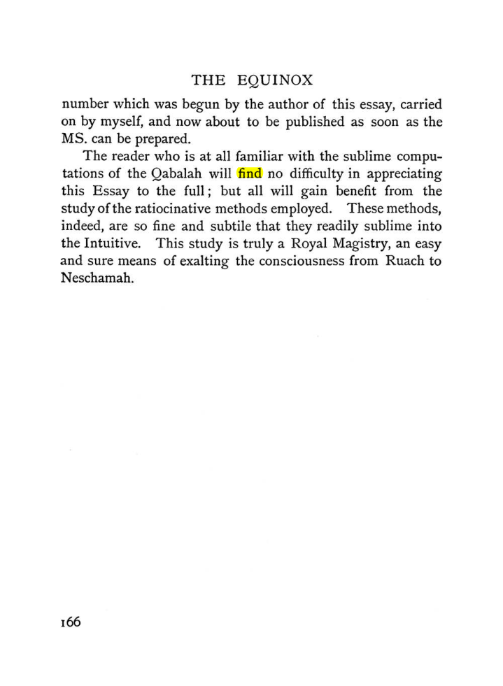 Original scan of The Equinox (Volume I, Number II), PDF page 176