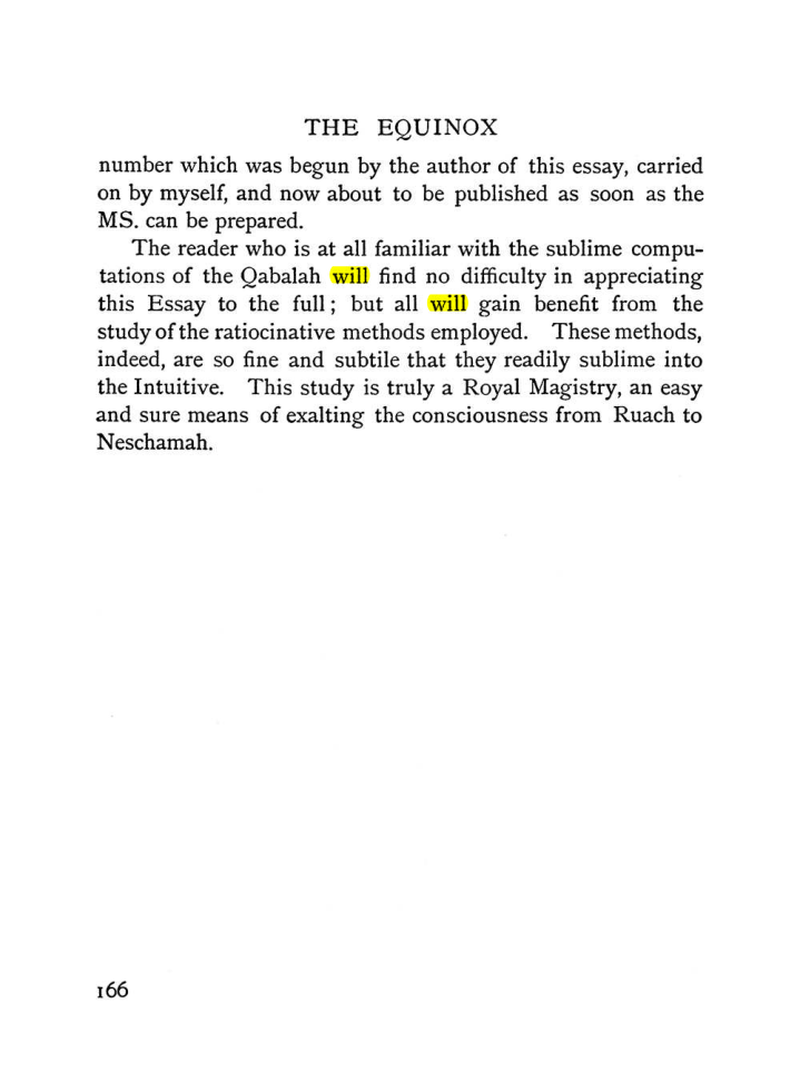 Original scan of The Equinox (Volume I, Number II), PDF page 176
