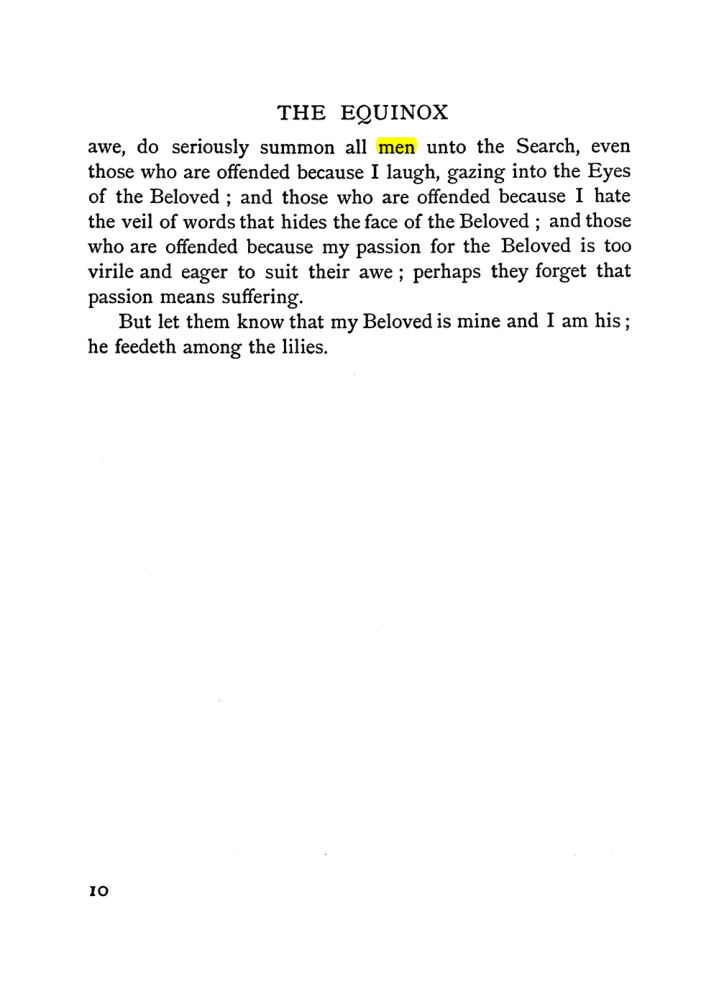 Original scan of The Equinox (Volume I, Number II), PDF page 18