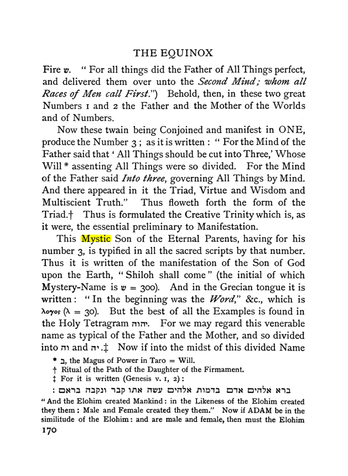 Original scan of The Equinox (Volume I, Number II), PDF page 180