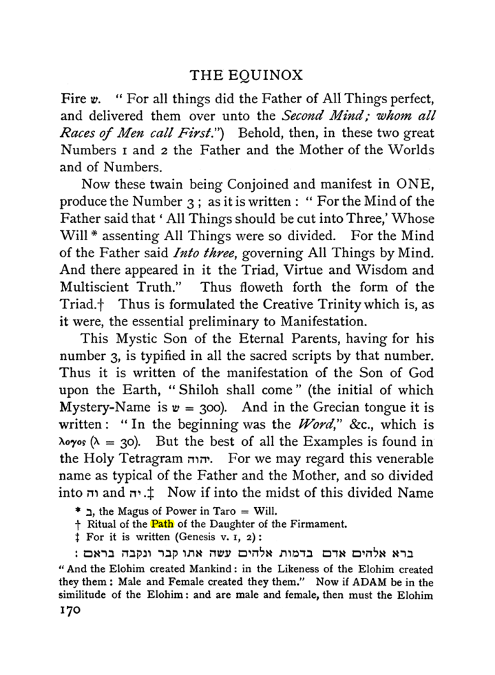 Original scan of The Equinox (Volume I, Number II), PDF page 180