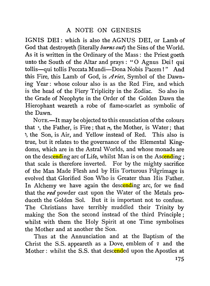 Original scan of The Equinox (Volume I, Number II), PDF page 185