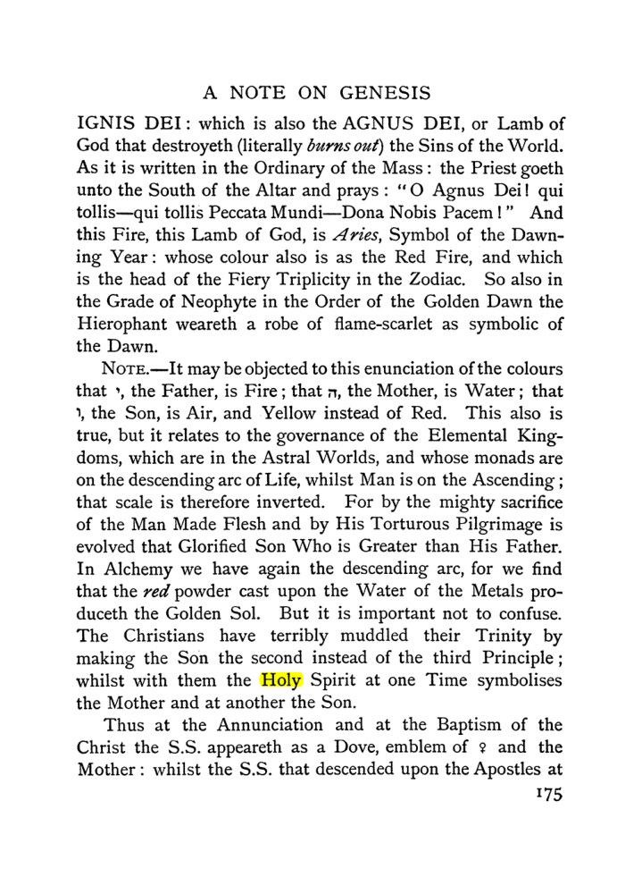 Original scan of The Equinox (Volume I, Number II), PDF page 185