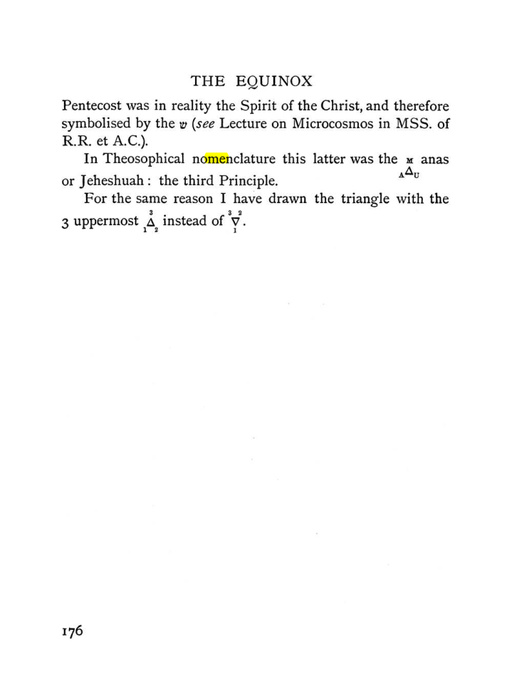 Original scan of The Equinox (Volume I, Number II), PDF page 186