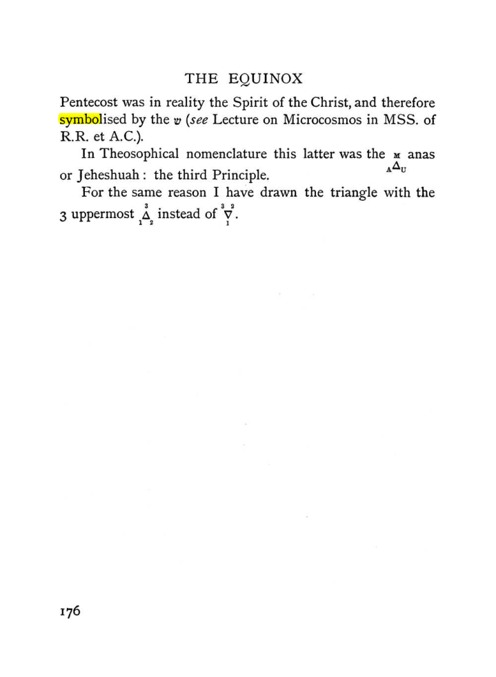 Original scan of The Equinox (Volume I, Number II), PDF page 186
