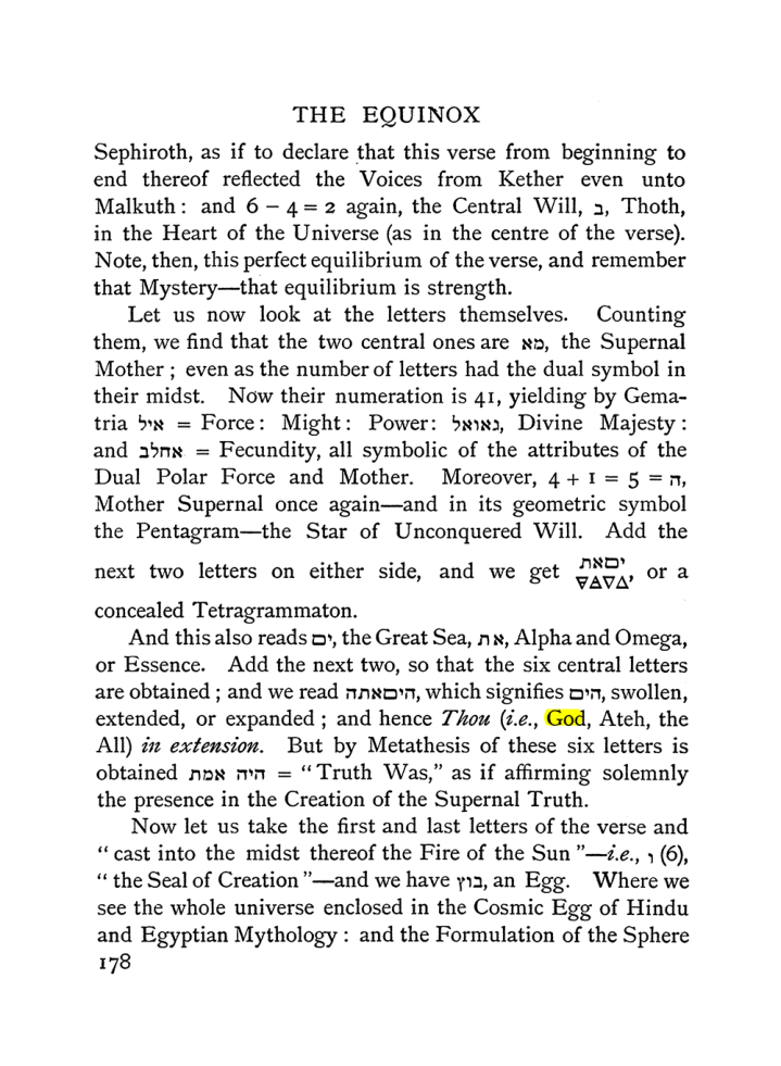 Original scan of The Equinox (Volume I, Number II), PDF page 188