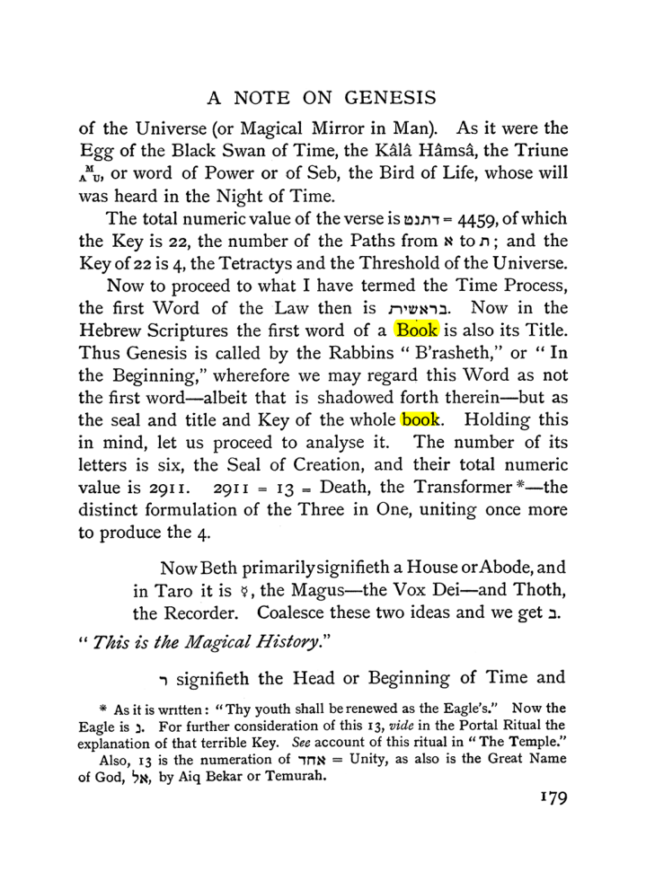 Original scan of The Equinox (Volume I, Number II), PDF page 189