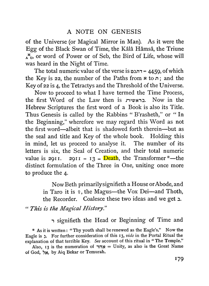 Original scan of The Equinox (Volume I, Number II), PDF page 189