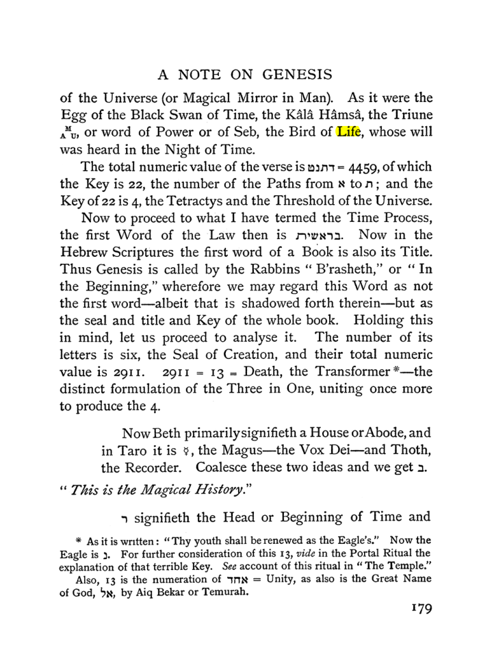 Original scan of The Equinox (Volume I, Number II), PDF page 189