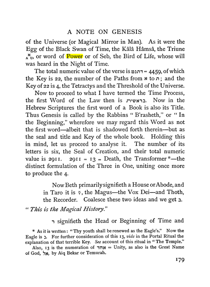Original scan of The Equinox (Volume I, Number II), PDF page 189